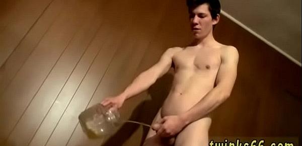  Mature nudist pissing movie gay Cooper Fills A Jar With Piss